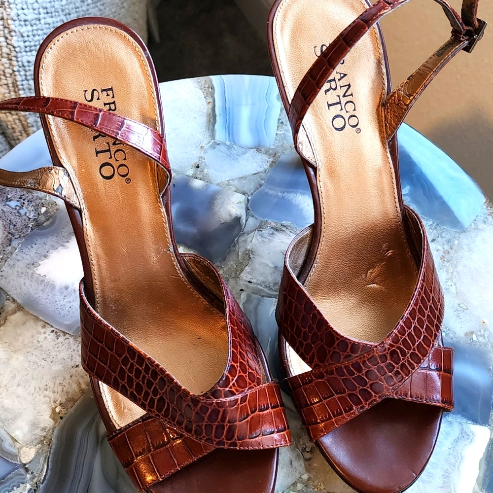 Franco Sarto slingback pumps